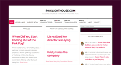 Desktop Screenshot of pinklighthouse.com